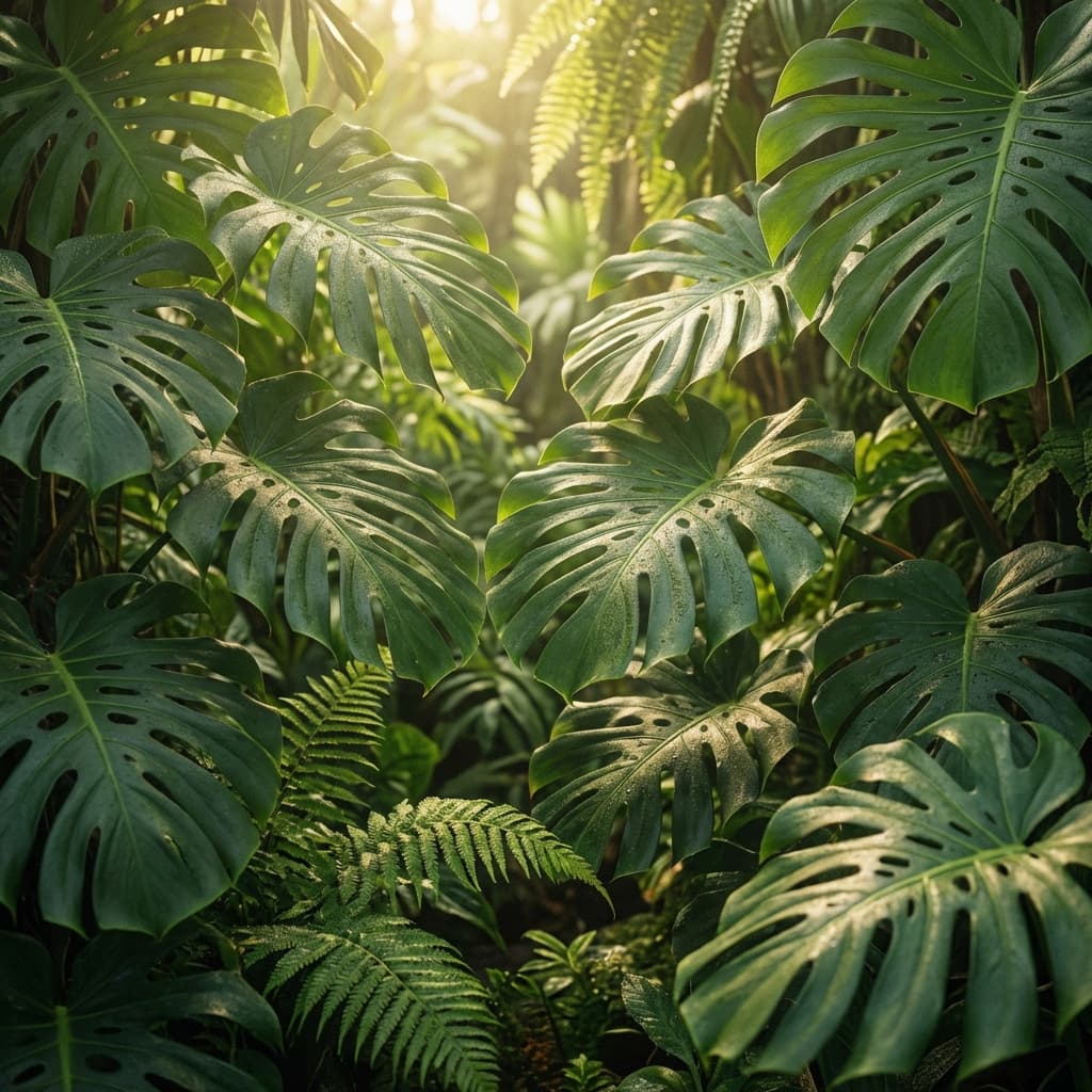 Green Way Nature Background